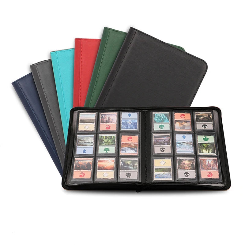 Trading Card Collector Binder 9 Pocket Side Loading Storage Card Album Greenstreak Cards Trading Card Collector Binder 9 Pocket Side Loading Storage Card Album Greenstreak Cards