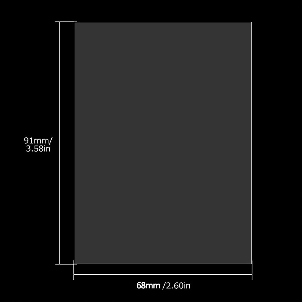 500 Counts Clear Soft Card Sleeves 2.5" x 3.5" Trading collect Sleeve Fit for Standard Baseball Sports MTG Pokemon Game Cards
