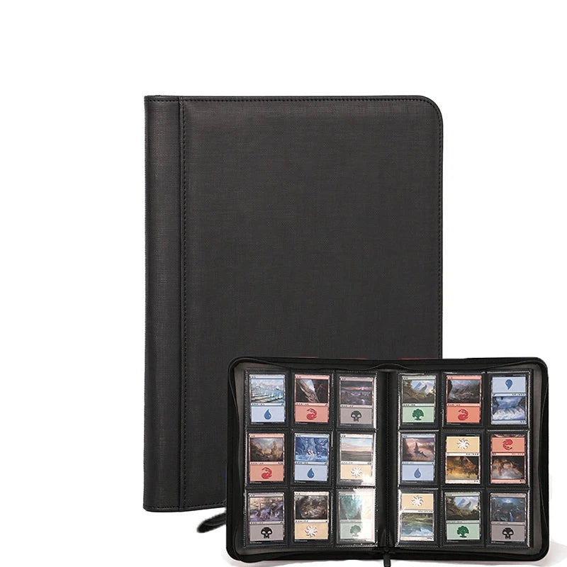 Trading Card Collector Binder 9 Pocket Side Loading Storage Card Album –  Greenstreak Cards