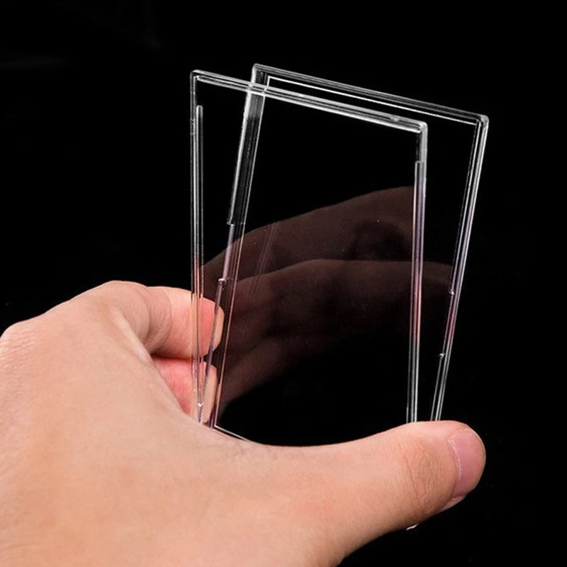 Card Protection Cover for Trading Card Storage Supplies Acrylic Transparent Photo Frame Display Holder Home Decoration TMZ
