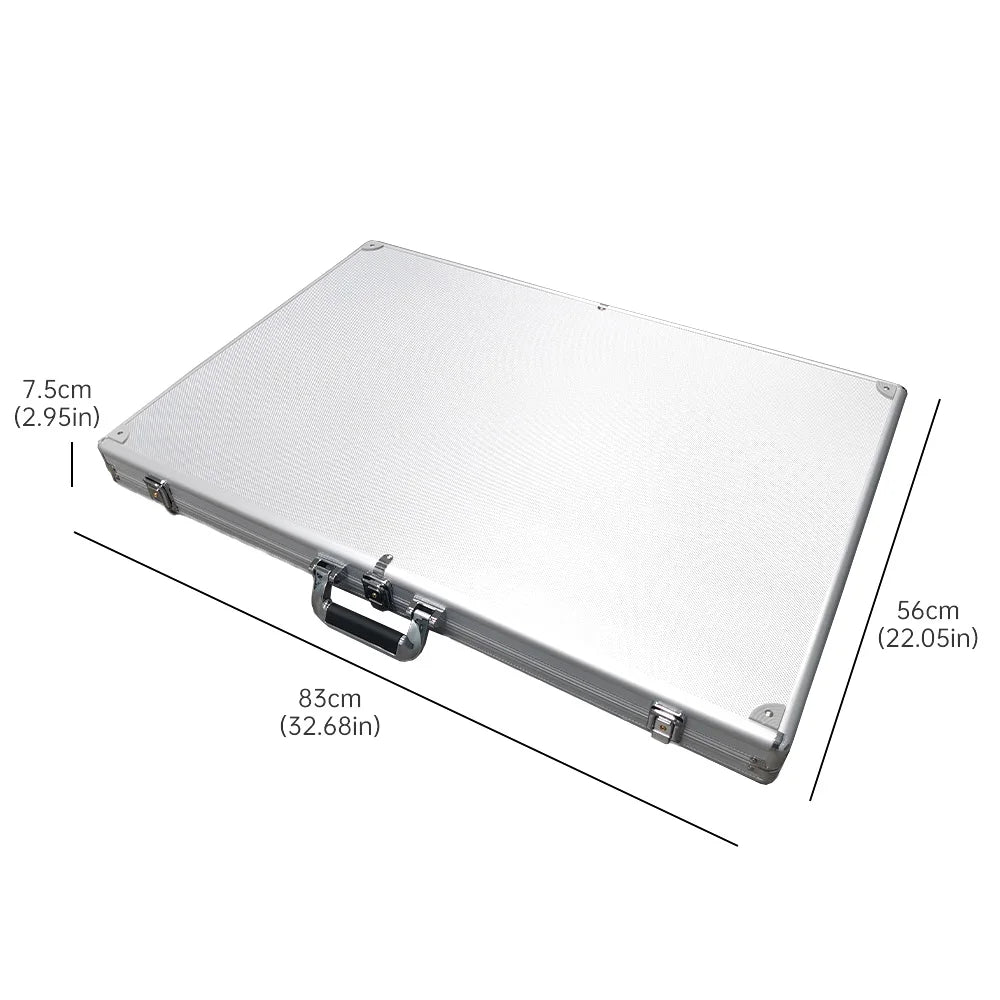 Card Display Case Lockable Large Capacity Premium Trading Card Case for Collectibles Party Games Sports Card TCG Jewelry