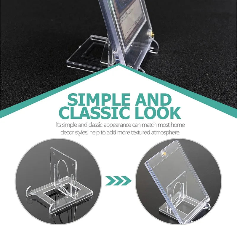 Magnetic Holder Trading Cards 35PT Protectors Hard Plastic Sleeves Display Case Baseball Sports Standard Card