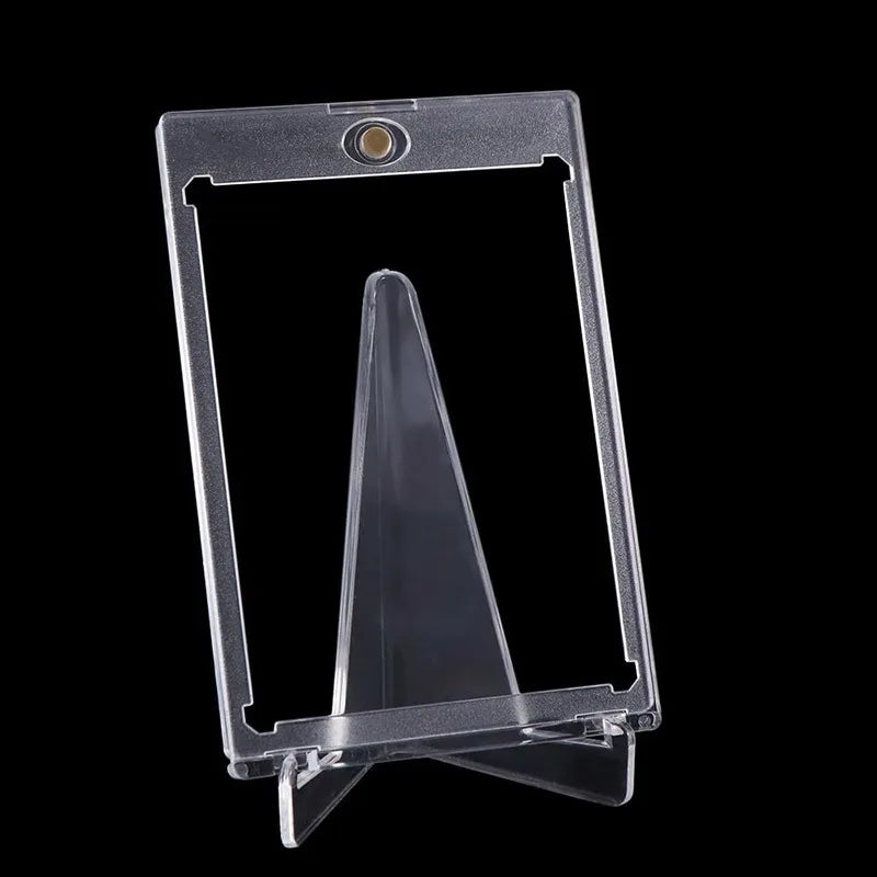 Magnetic Holder Trading Cards 35PT Protectors Hard Plastic Sleeves Display Case Baseball Sports Standard Card
