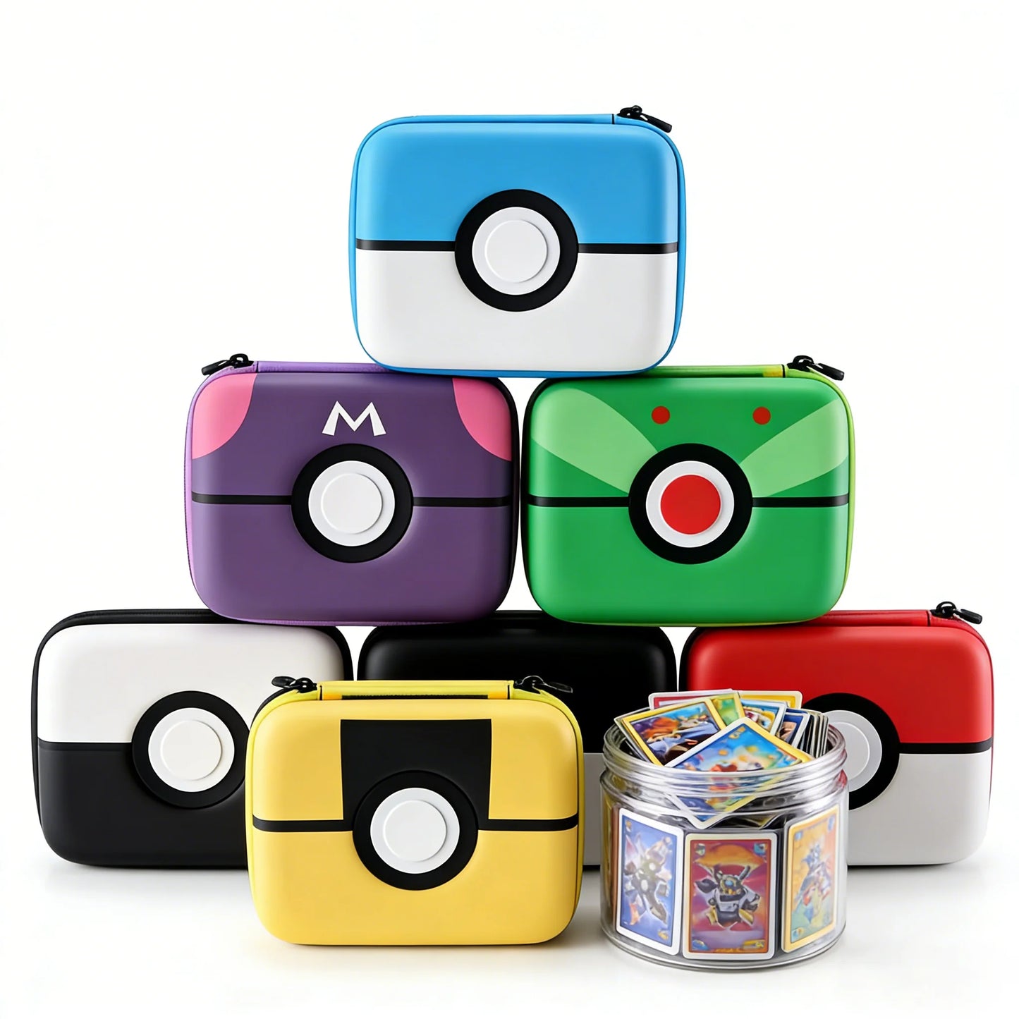 Hard-Shell Storage Box Carrying Case For Magic PTCG MTG Trading Cards, Gifts For Boys Girls Holds 400+ Card