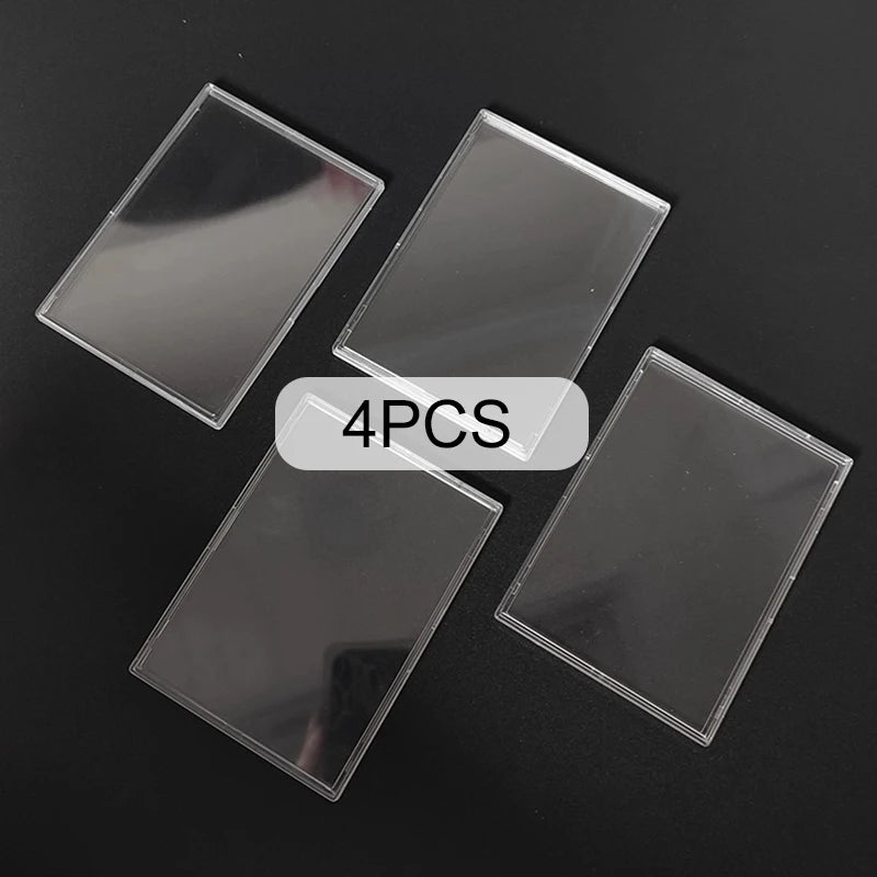 Card Protection Cover for Trading Card Storage Supplies Acrylic Transparent Photo Frame Display Holder Home Decoration TMZ