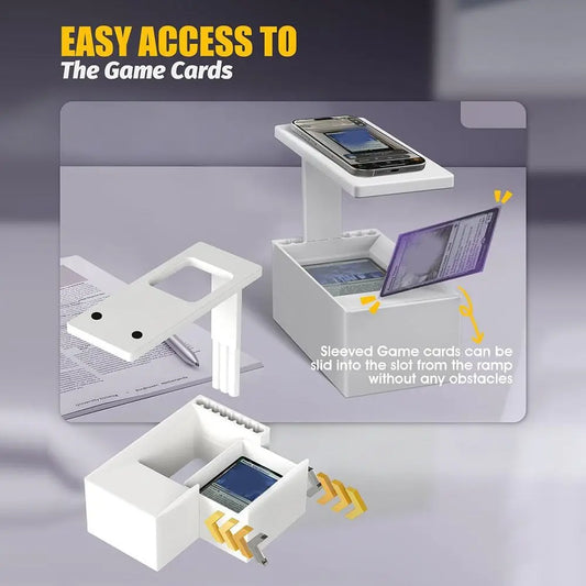 DIY Quickly Scan Card Scanner Scanstand 3D Printing Universal TCG Card Slinger Adjustable Trading Card Scanner Card Game