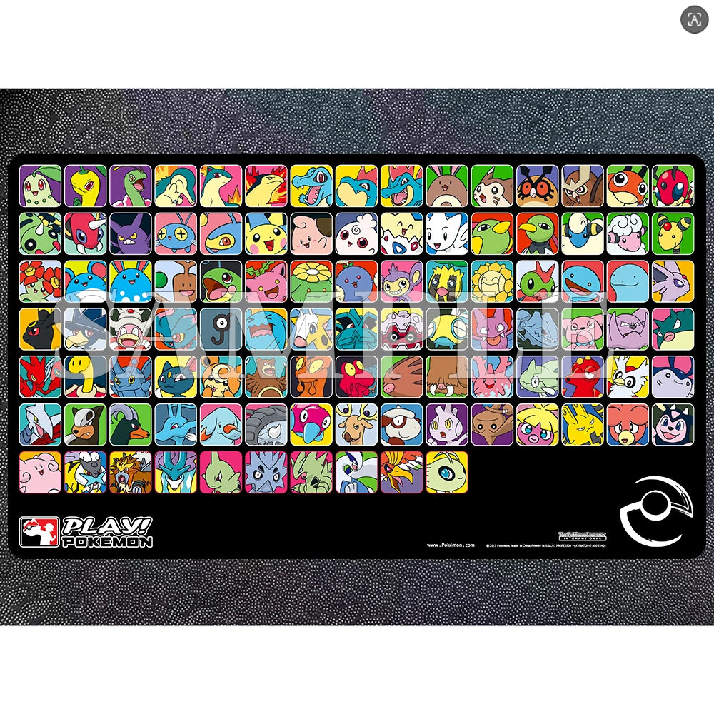 PTCG Pokemon Playmat Trading Card Game Mat Dedicated Card Play Against Table Mat-PG1