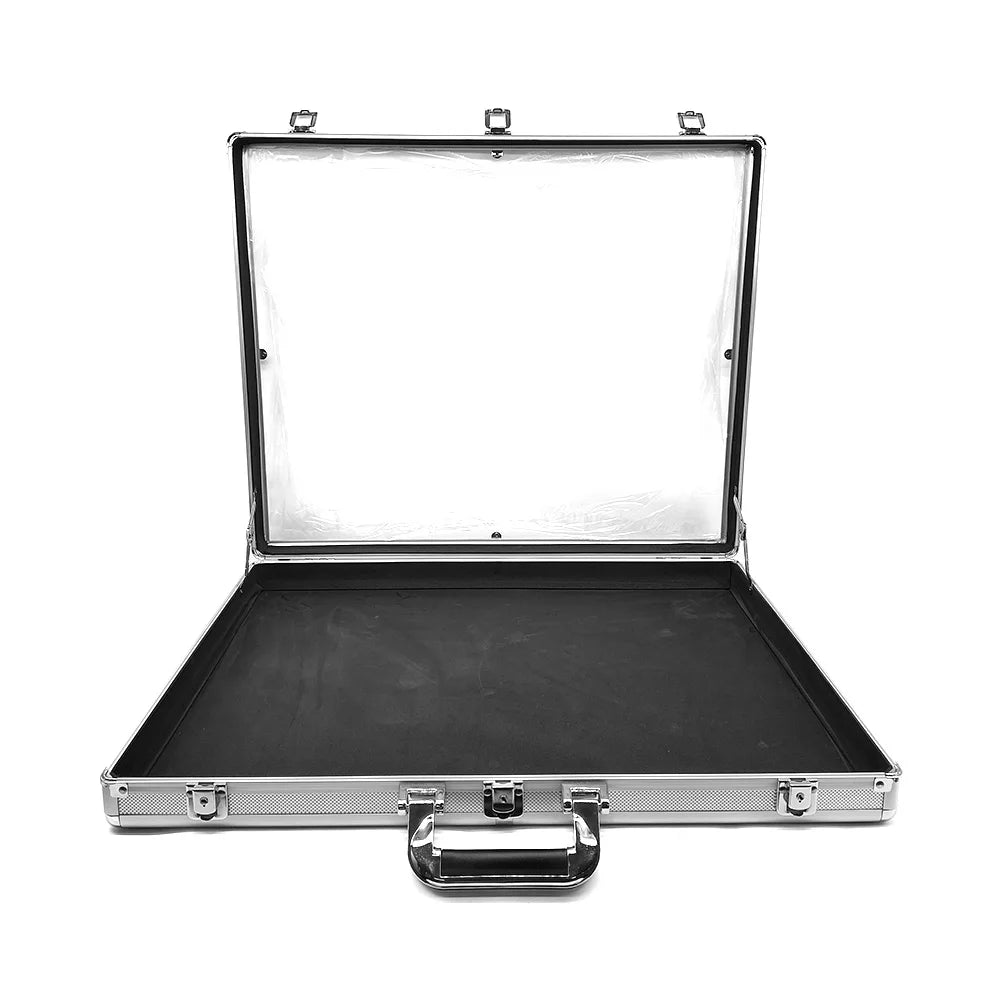 Card Display Case Lockable Large Capacity Premium Trading Card Case for Collectibles Party Games Sports Card TCG Jewelry
