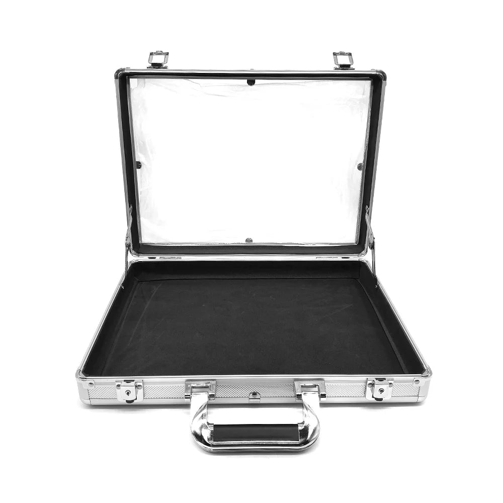 Card Display Case Lockable Large Capacity Premium Trading Card Case for Collectibles Party Games Sports Card TCG Jewelry
