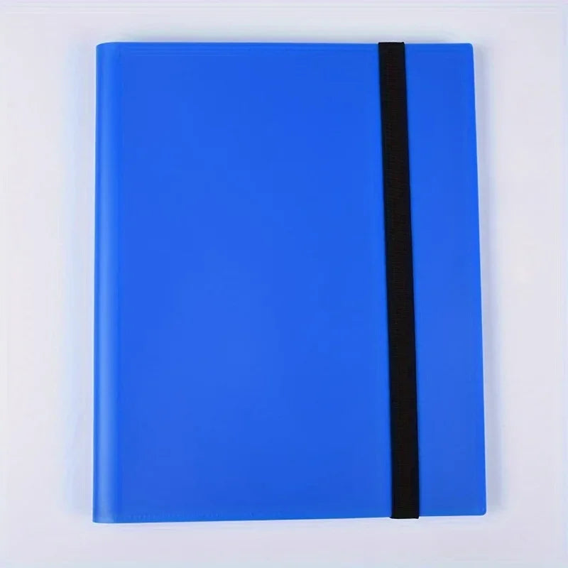 Trading card binder 4 pockets, 20 pages of 160 cards, side loading card book, football basketball card collector