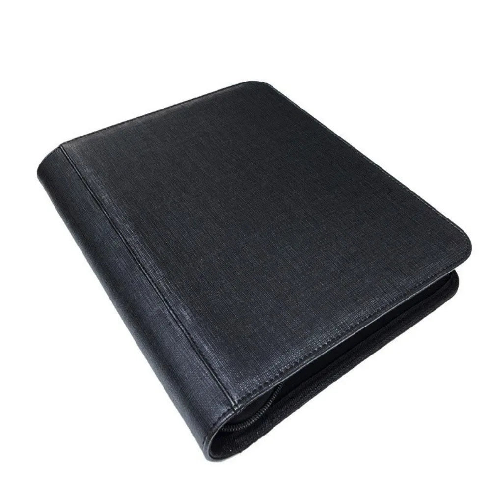 PU Toploader Binder 112 Toploaders 4 Pocket Cards Colletction Album Waterproof Dustproof Game Card Album For Trading Cards