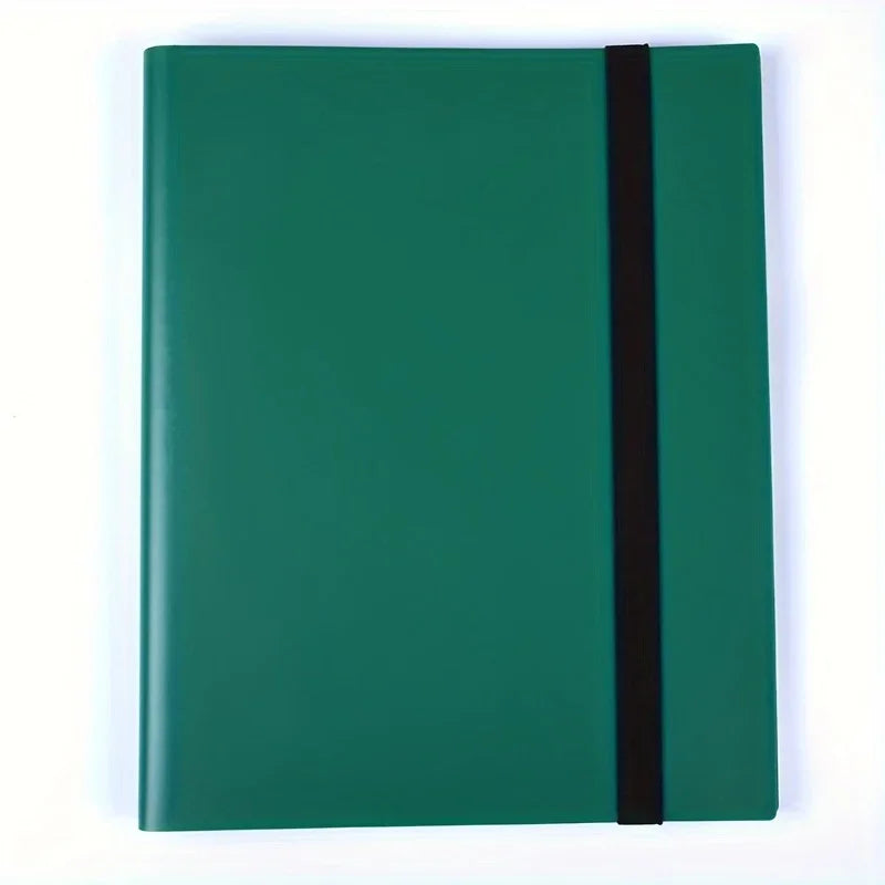 Trading card binder 4 pockets, 20 pages of 160 cards, side loading card book, football basketball card collector