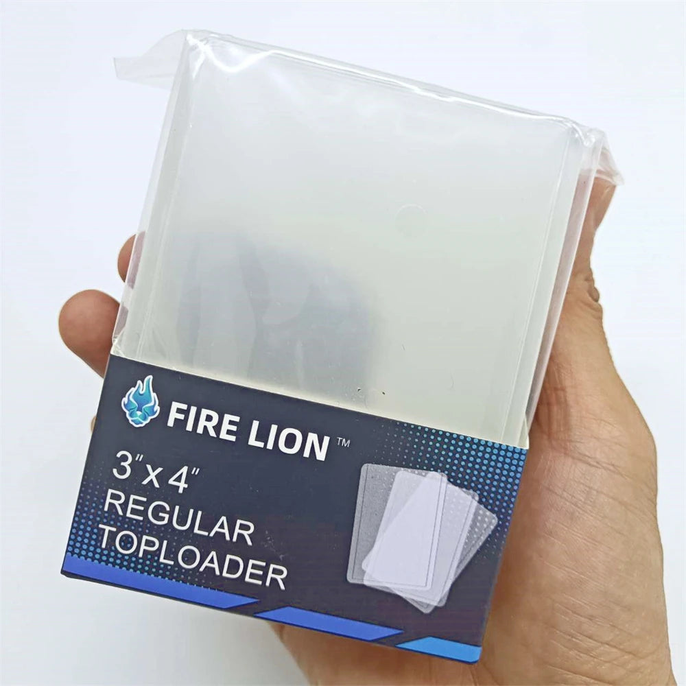 25pcs Top Loaders 200pcs Trading Card Sleeves 35pt 3”X 4“ Rigid Sport Card Protector Hard Sleeves Toploader for MTG Yugioh Card