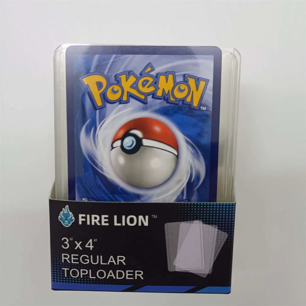 25pcs Top Loaders 200pcs Trading Card Sleeves 35pt 3”X 4“ Rigid Sport Card Protector Hard Sleeves Toploader for MTG Yugioh Card