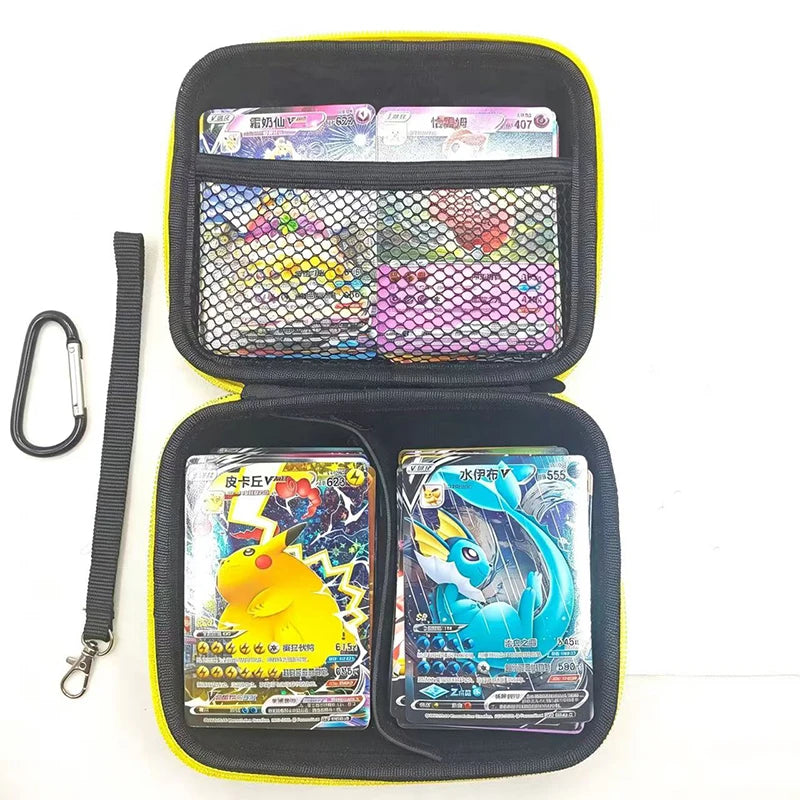 Trading Card Storage Box, Holds 400+ Card Deck Box for Baseball Cards/For Toploaders/for Graded Card/For MTG/For Magnetic