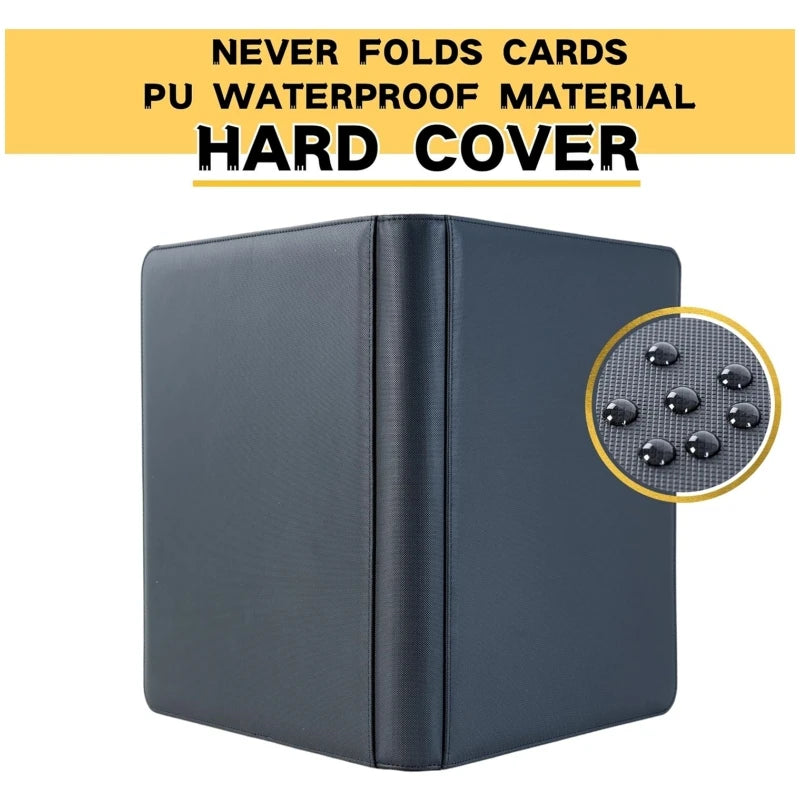 16 Pocket Card Binder - Premium Trading Card Binder Holds 1024 Cards, Ultimate protection for  TCG & sports cards. Collector's d