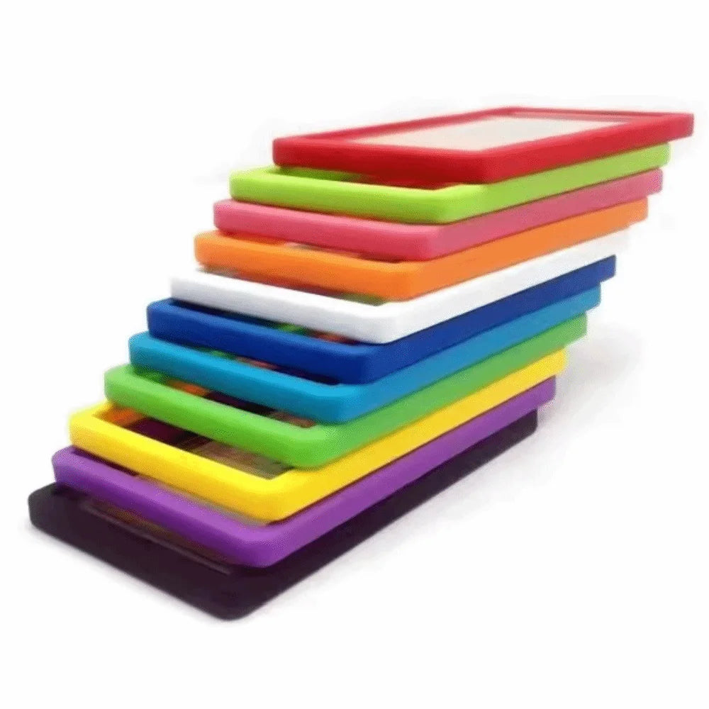 PSA Trading Card Soft Silicone Frame Shock Absorption Tight Fit 35PT Protective Case Matte Silicone Rating Cards Holder