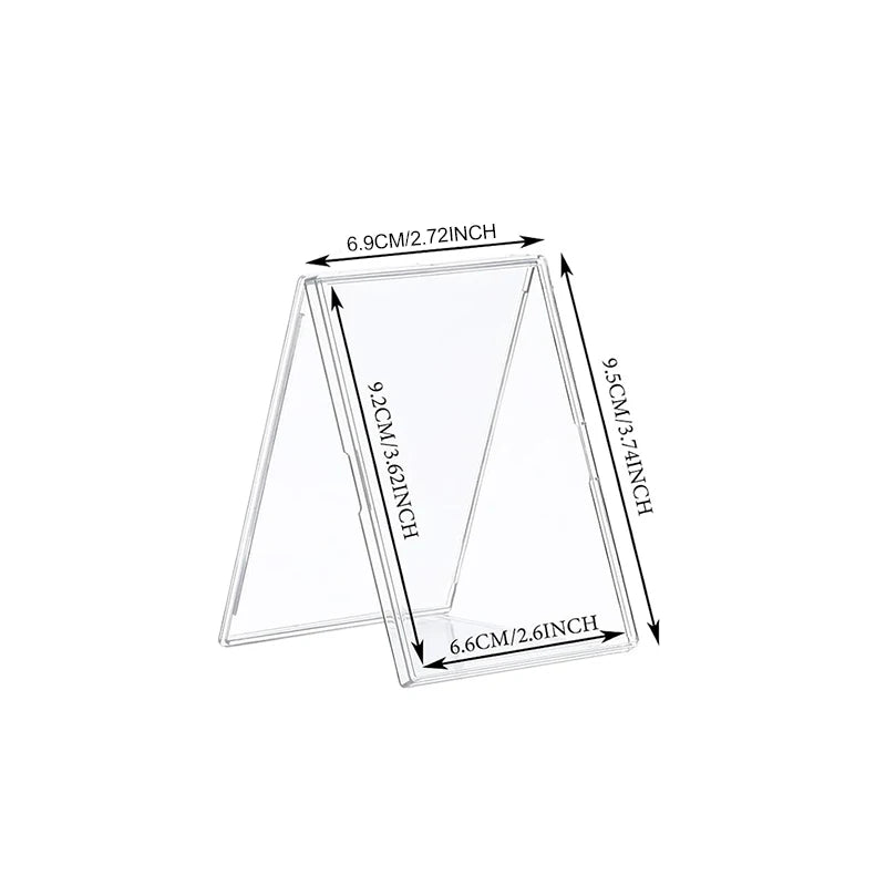 Card Protection Cover for Trading Card Storage Supplies Acrylic Transparent Photo Frame Display Holder Home Decoration TMZ