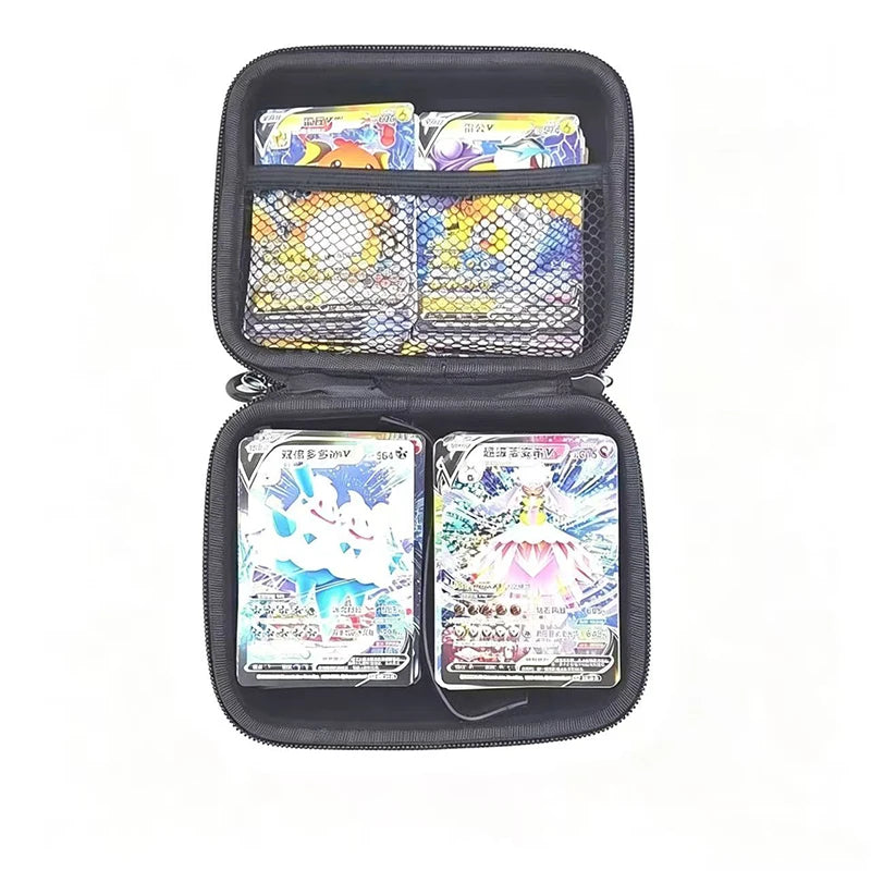 Trading Card Storage Box, Holds 400+ Card Deck Box for Baseball Cards/For Toploaders/for Graded Card/For MTG/For Magnetic