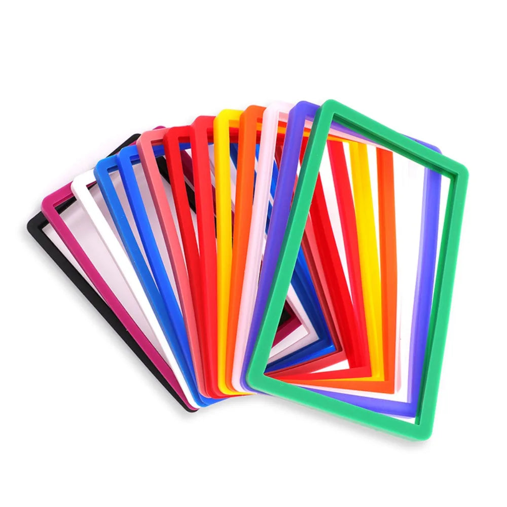 PSA Trading Card Soft Silicone Frame Shock Absorption Tight Fit 35PT Protective Case Matte Silicone Rating Cards Holder