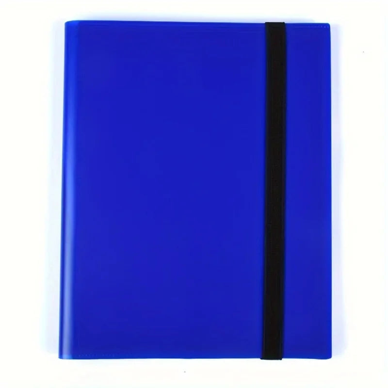 Trading card binder 4 pockets, 20 pages of 160 cards, side loading card book, football basketball card collector