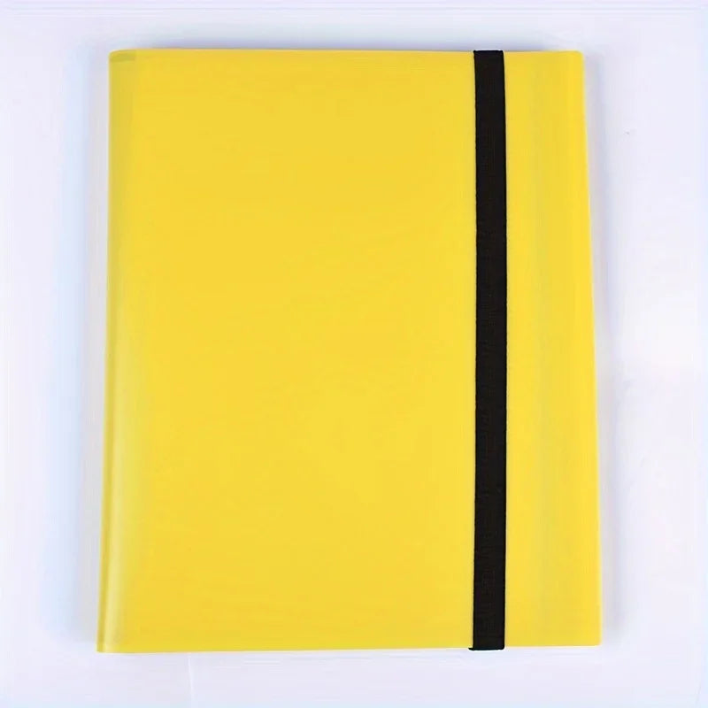 Trading card binder 4 pockets, 20 pages of 160 cards, side loading card book, football basketball card collector