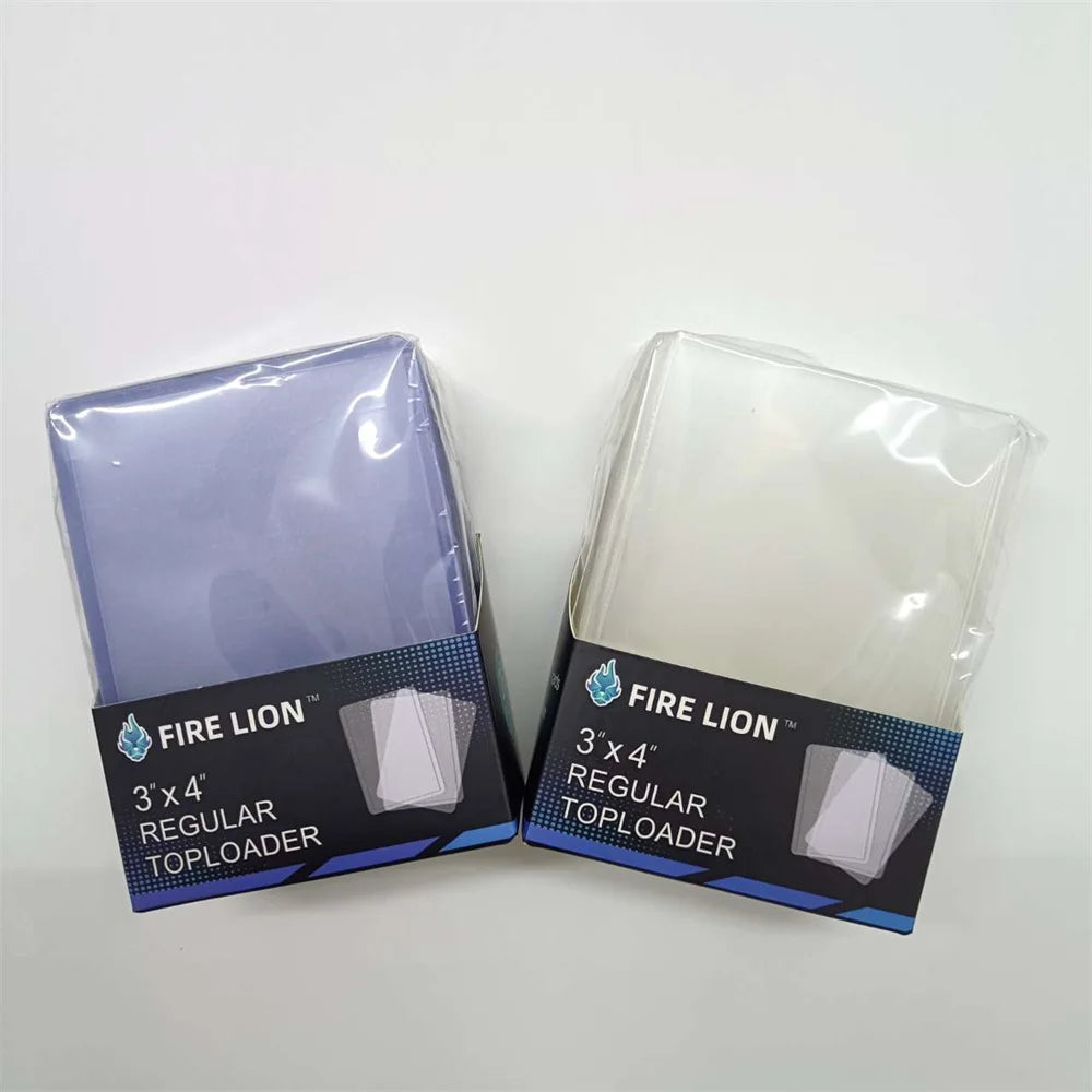 25pcs Top Loaders 200pcs Trading Card Sleeves 35pt 3”X 4“ Rigid Sport Card Protector Hard Sleeves Toploader for MTG Yugioh Card