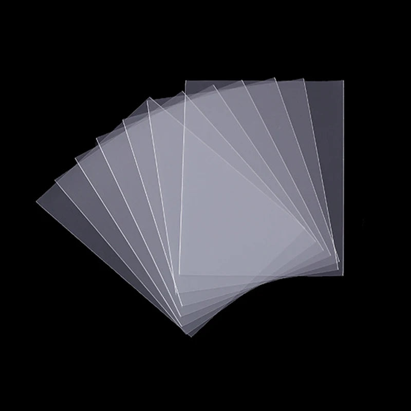 100-500Pcs Card Sleeves Transparent Cover Clear Protector Cards Holder For Board Playing Game ID Trading Folder Photo Pouch