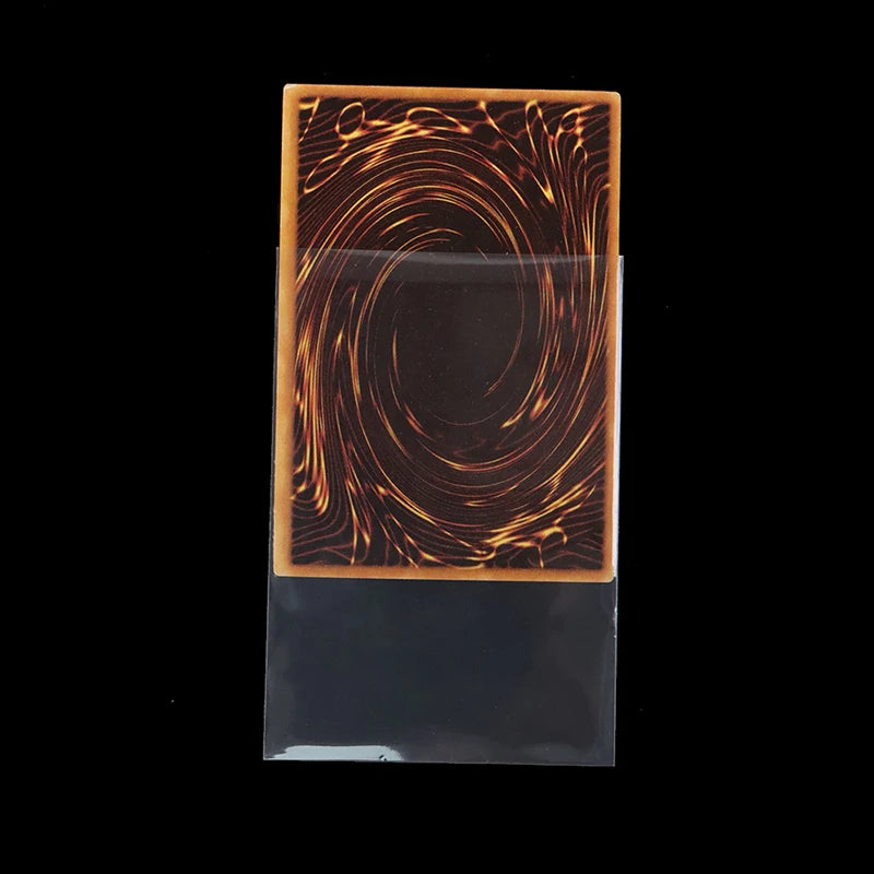 100-500Pcs Card Sleeves Transparent Cover Clear Protector Cards Holder For Board Playing Game ID Trading Folder Photo Pouch