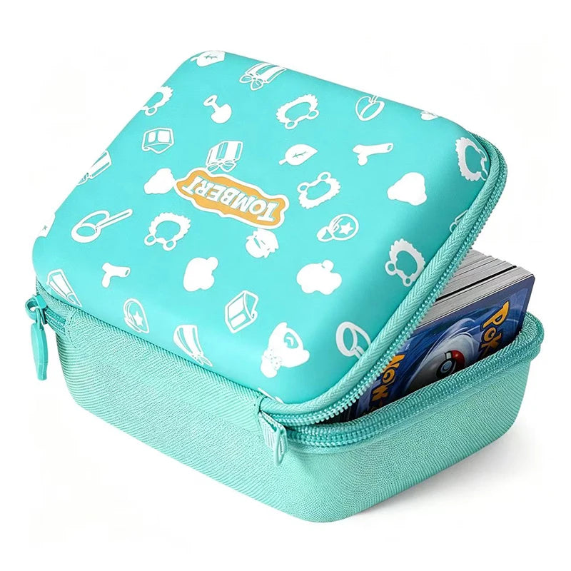 Trading Card Storage Box, Holds 400+ Card Deck Box for Baseball Cards/For Toploaders/for Graded Card/For MTG/For Magnetic