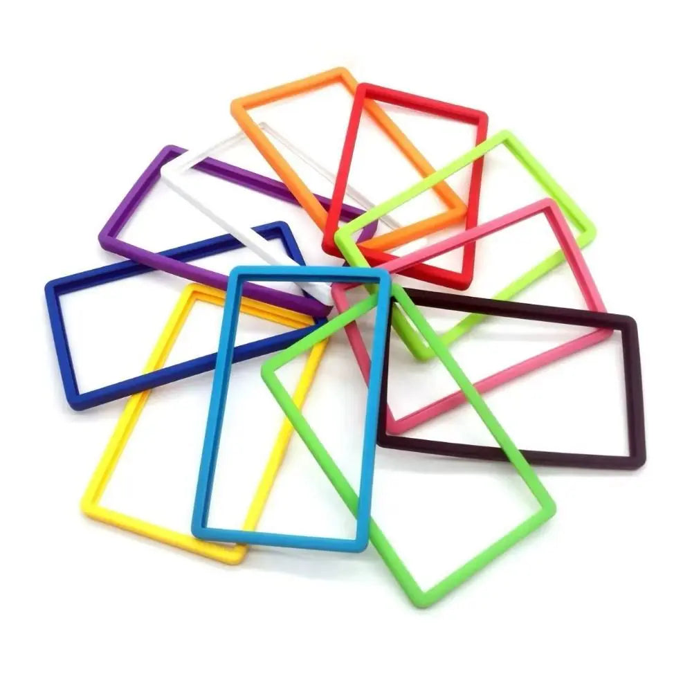 PSA Trading Card Soft Silicone Frame Shock Absorption Tight Fit 35PT Protective Case Matte Silicone Rating Cards Holder