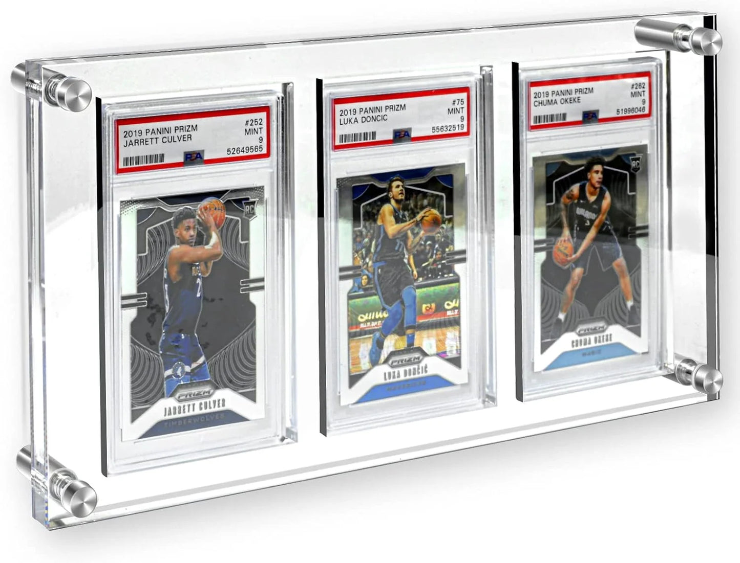 Trading Card Frame PSA Trading Card Display Acrylic Frame for Wall- PSA Holder, Graded Sports Card Display