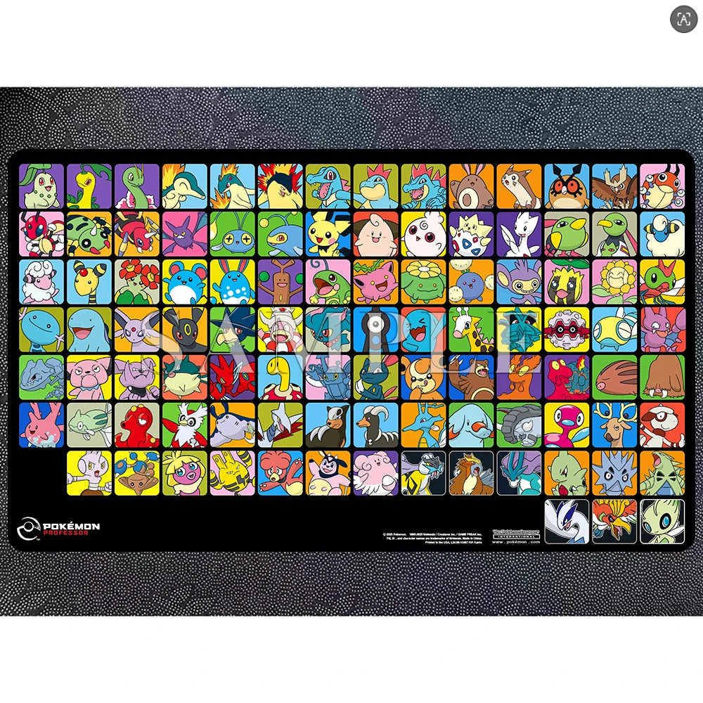 PTCG Pokemon Playmat Trading Card Game Mat Dedicated Card Play Against Table Mat-PG1