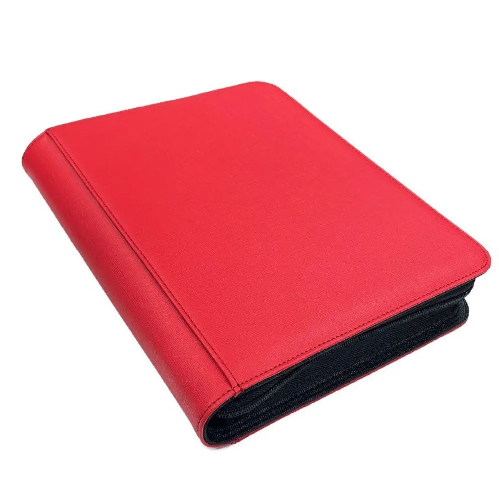PU Toploader Binder 112 Toploaders 4 Pocket Cards Colletction Album Waterproof Dustproof Game Card Album For Trading Cards