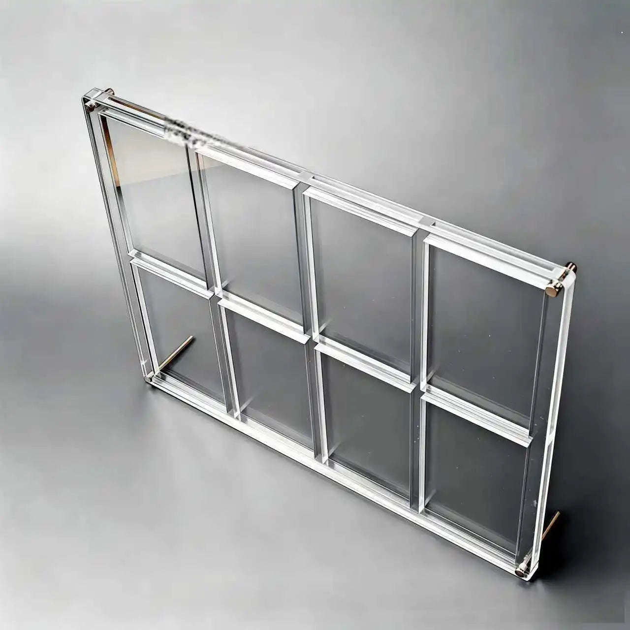 Trading Rating Card Display Stand 8Slot Acrylic Holder for 35PT Graded Cards Pokemon Yu-Gi-Oh