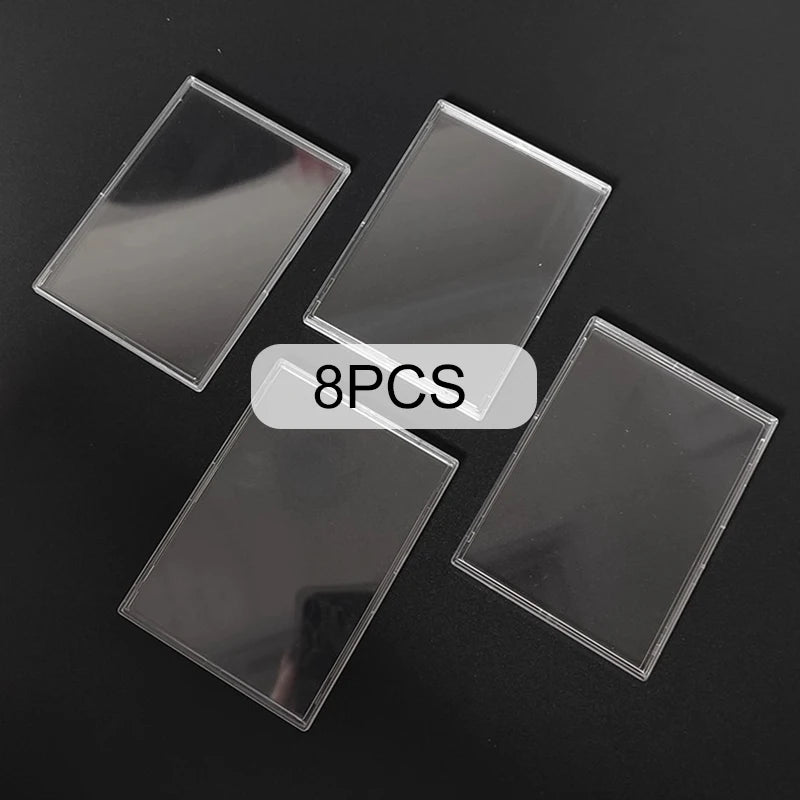 Card Protection Cover for Trading Card Storage Supplies Acrylic Transparent Photo Frame Display Holder Home Decoration TMZ
