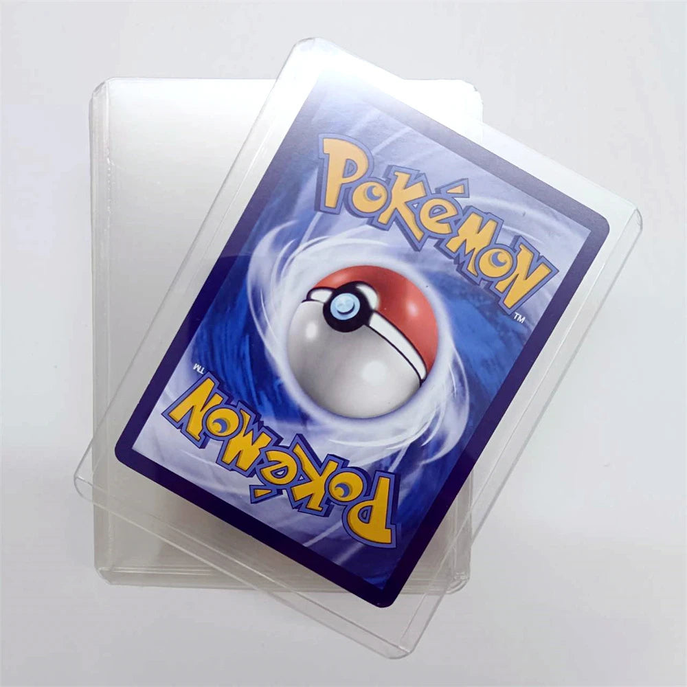 25pcs Top Loaders 200pcs Trading Card Sleeves 35pt 3”X 4“ Rigid Sport Card Protector Hard Sleeves Toploader for MTG Yugioh Card