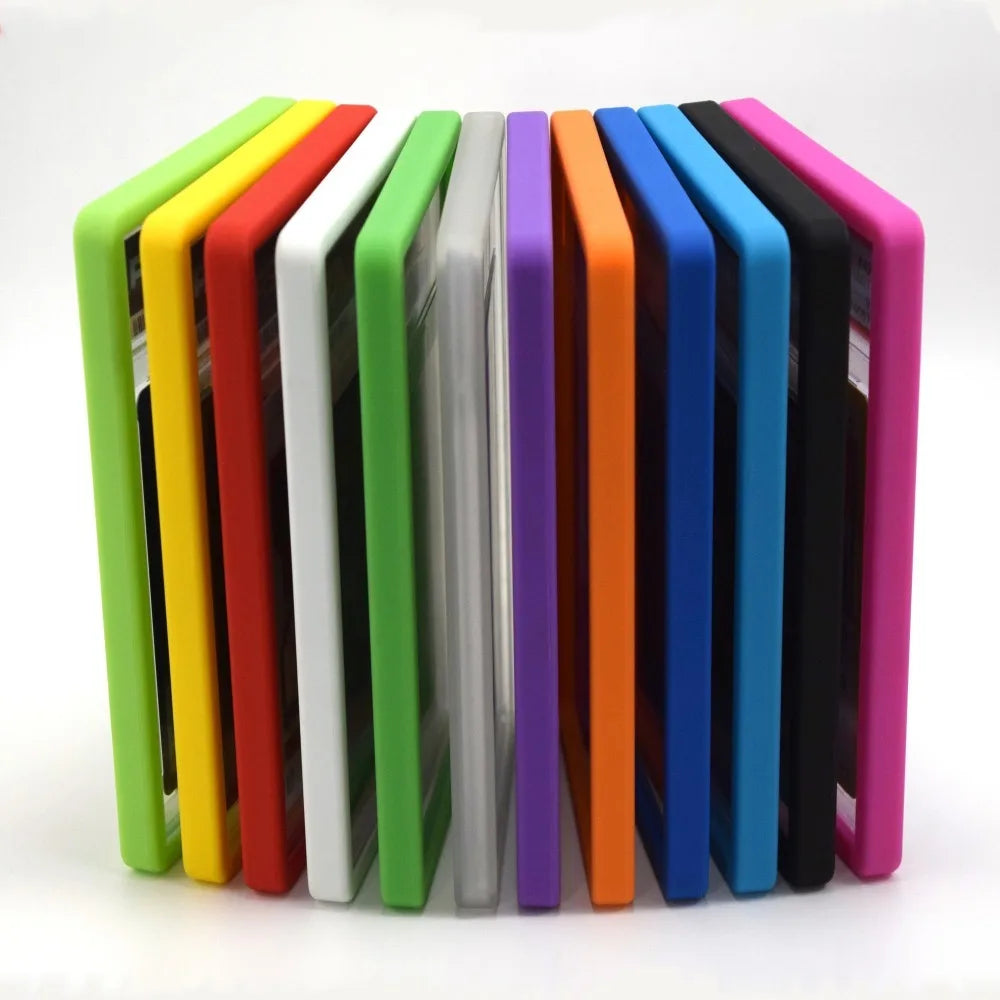 PSA Trading Card Soft Silicone Frame Shock Absorption Tight Fit 35PT Protective Case Matte Silicone Rating Cards Holder