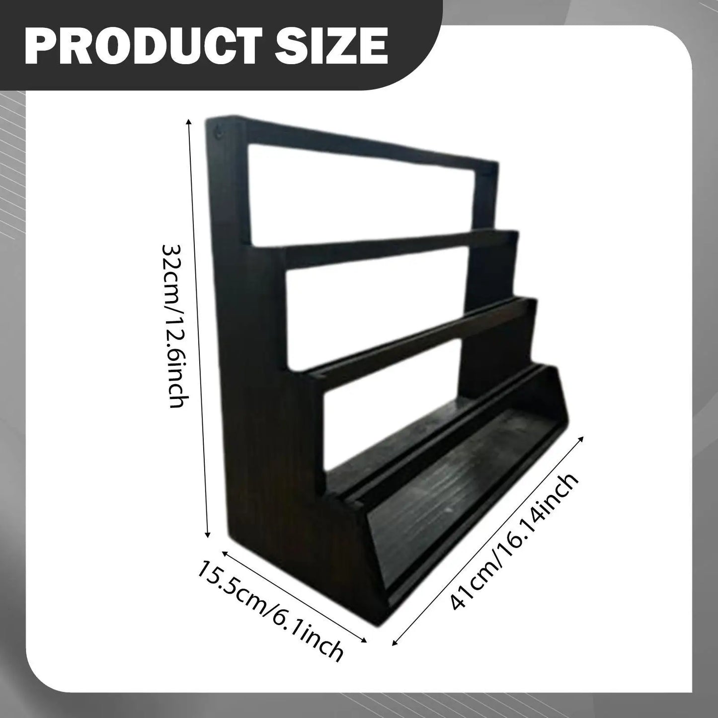 Wooden Card Display Rack 4 Tier Trading Card Holder Storage Shelf for TCG Sports Collection Home Office Organizer