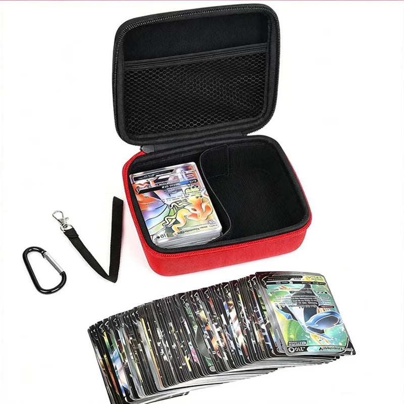 Trading Card Storage Box, Holds 400+ Card Deck Box for Baseball Cards/For Toploaders/for Graded Card/For MTG/For Magnetic